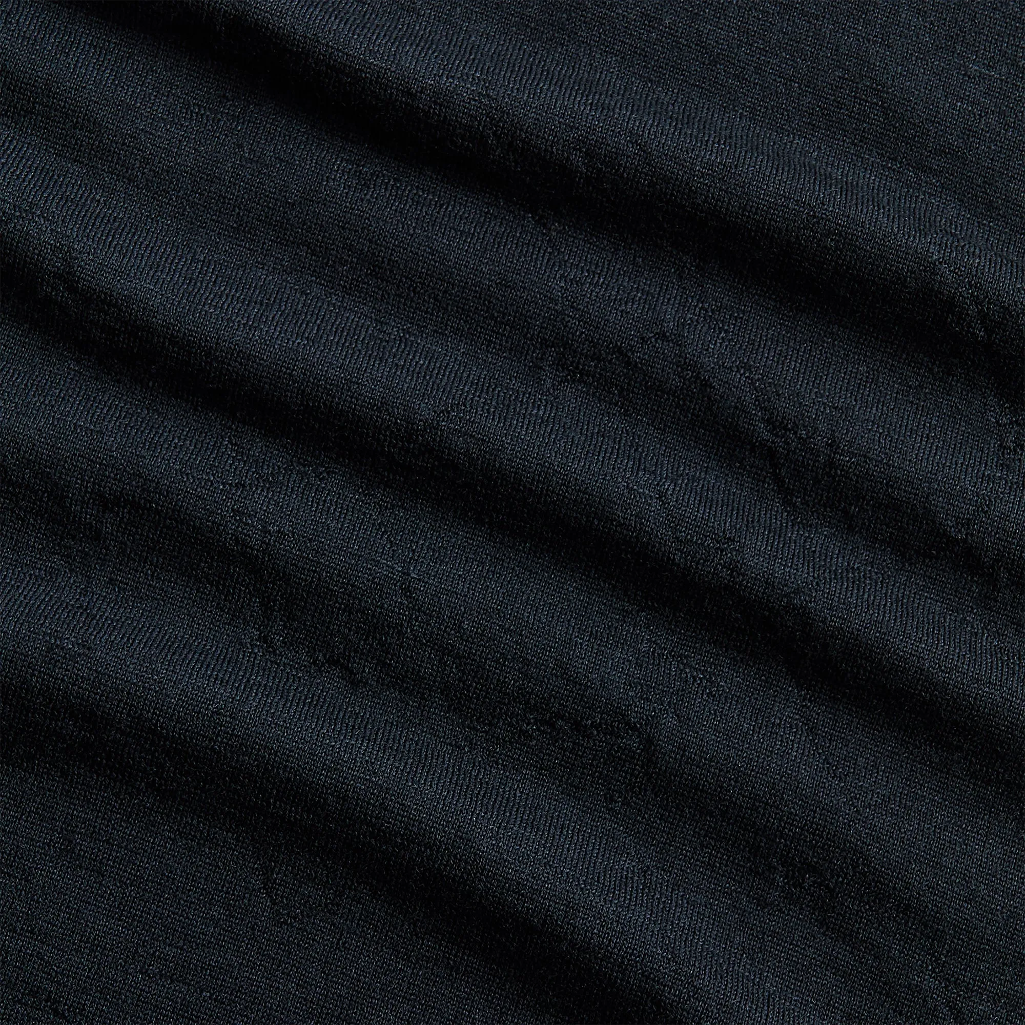 Auralee Product Dyed Wool Knit Polo - Navy sold by Kith product image thumbnail 3