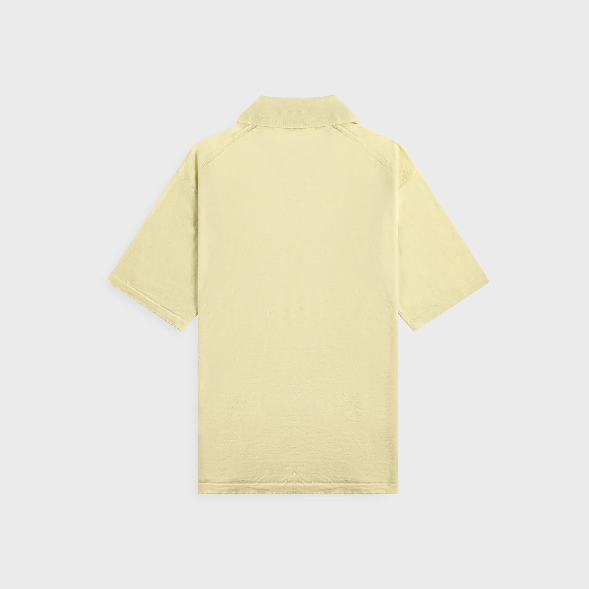 Auralee Product Dyed Wool Knit Polo - Light Pistahio sold by Kith product image thumbnail 2