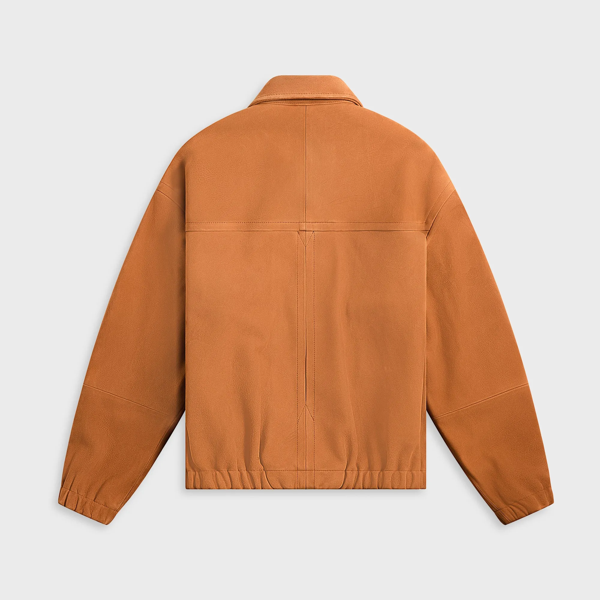 Auralee Lamb Suede Zip Blouson - Camel sold by Kith product image thumbnail 2