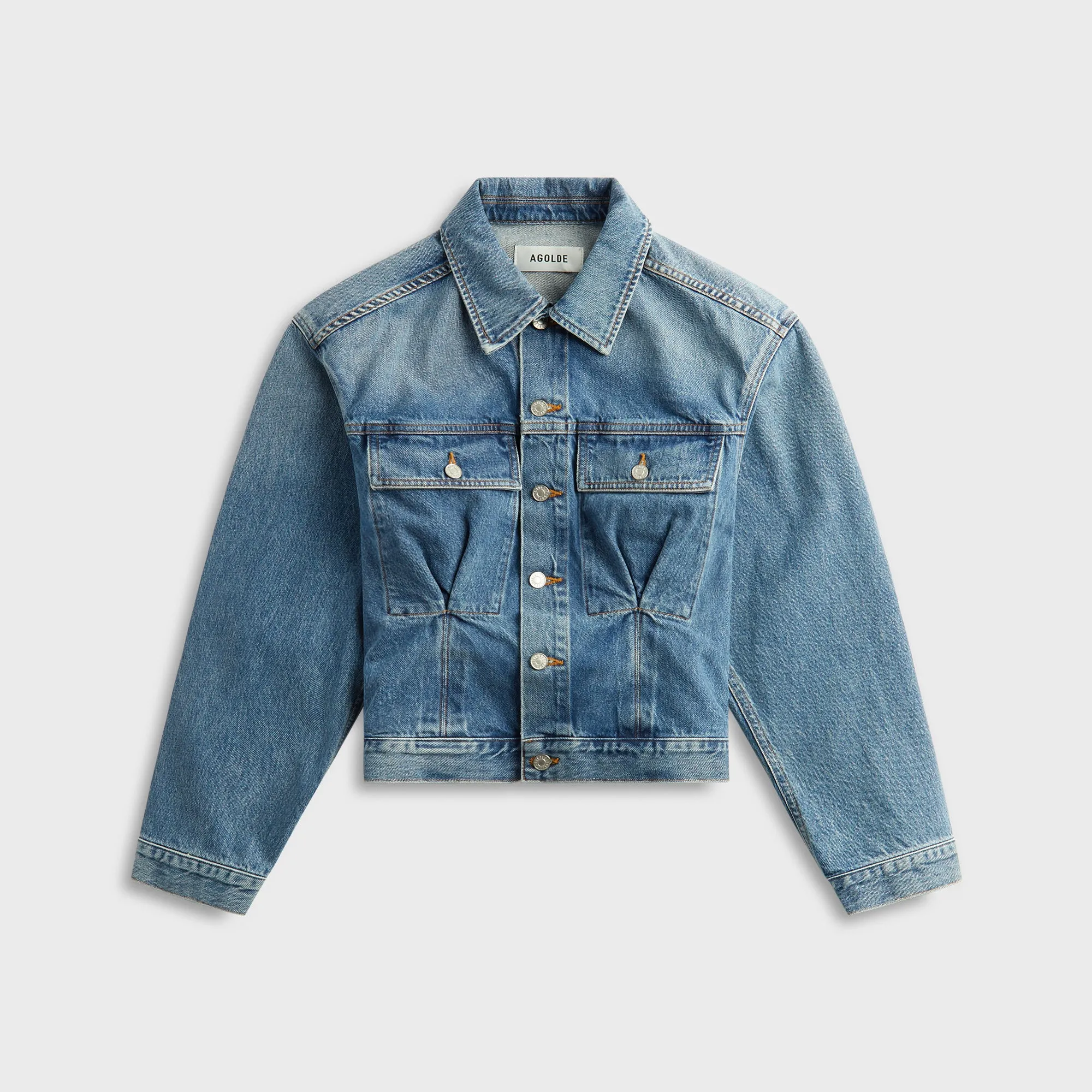 Agolde Zyla Cinch Jacket - Cascade sold by Kith