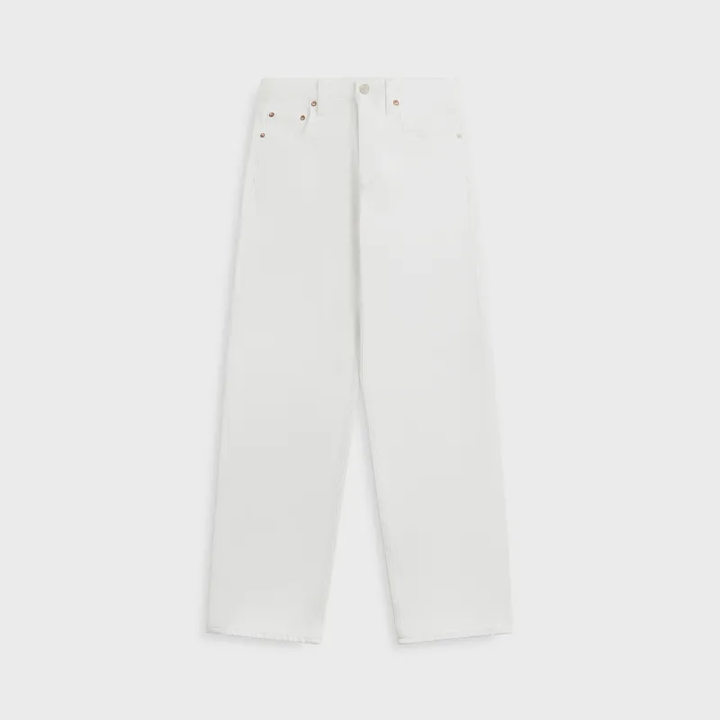 Agolde V Waist Baggy Jean - Milkshake sold by Kith