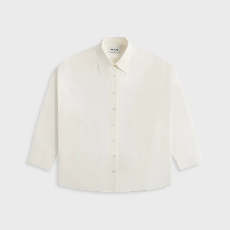 Agolde Roux Shirt - Rice sold by Kith