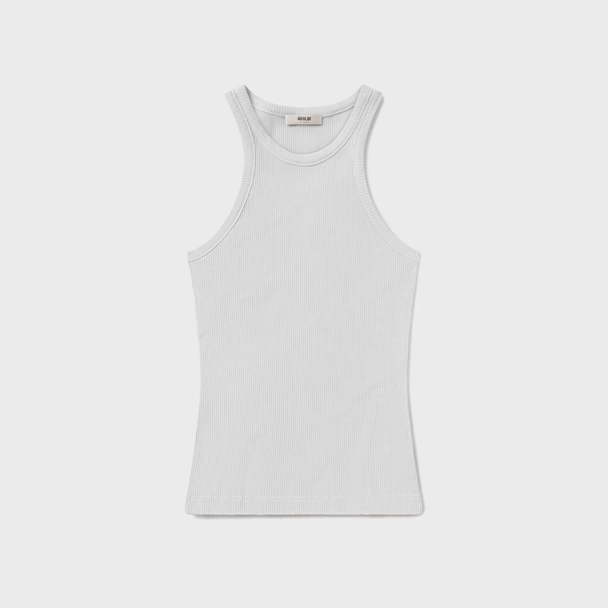 Agolde Rayne Tank - White sold by Kith