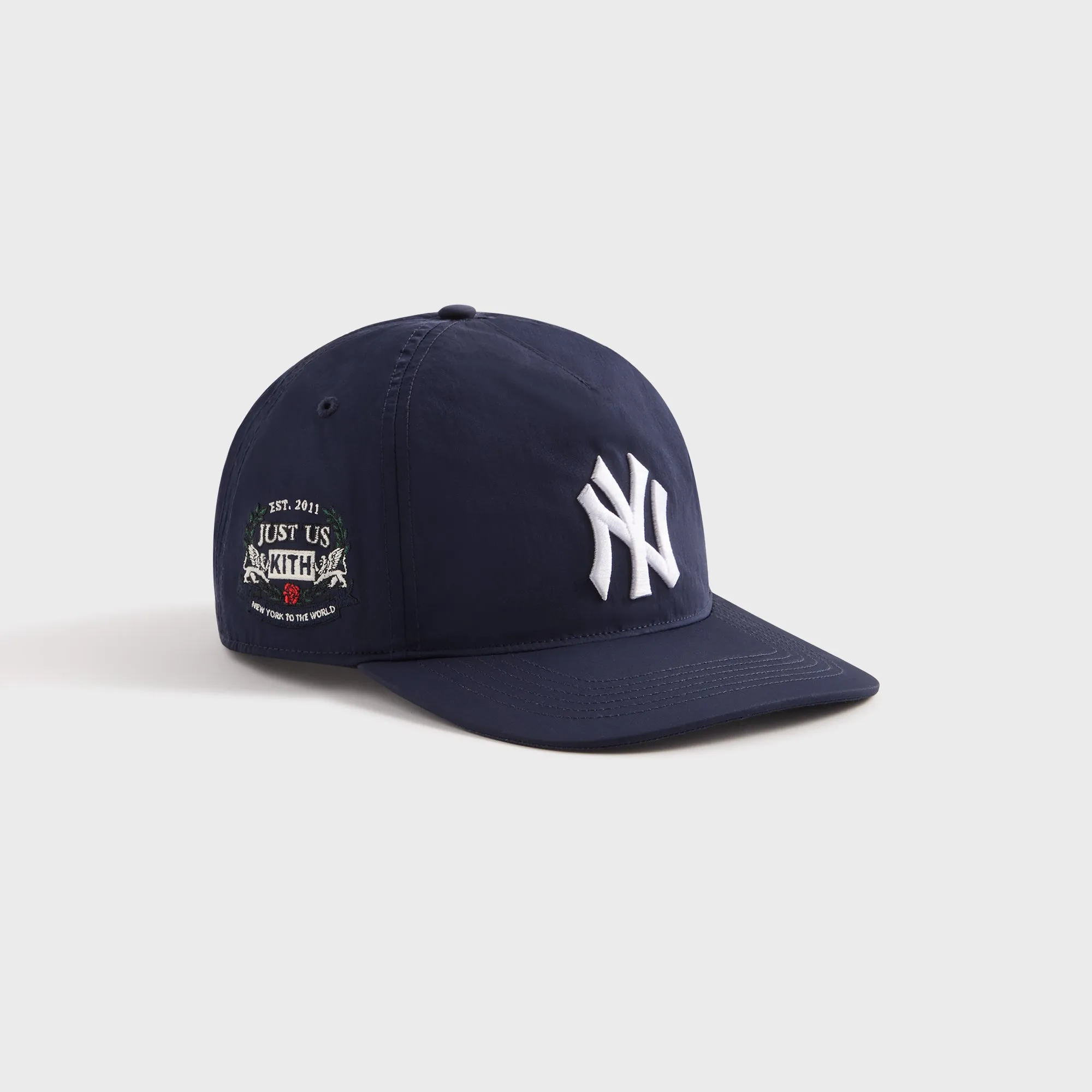 Kith & '47 for the New York Yankees Wrinkle Nylon Hitch Snapback - Nocturnal sold by Kith product image thumbnail 3