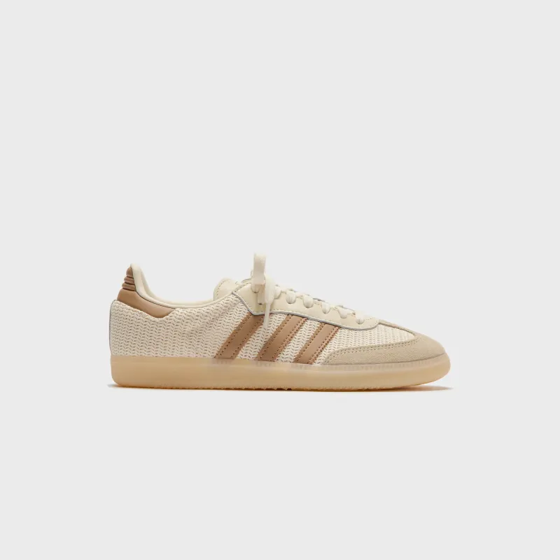 adidas Samba OG - Cream White / Cardboard / Crystal Sand sold by Kith