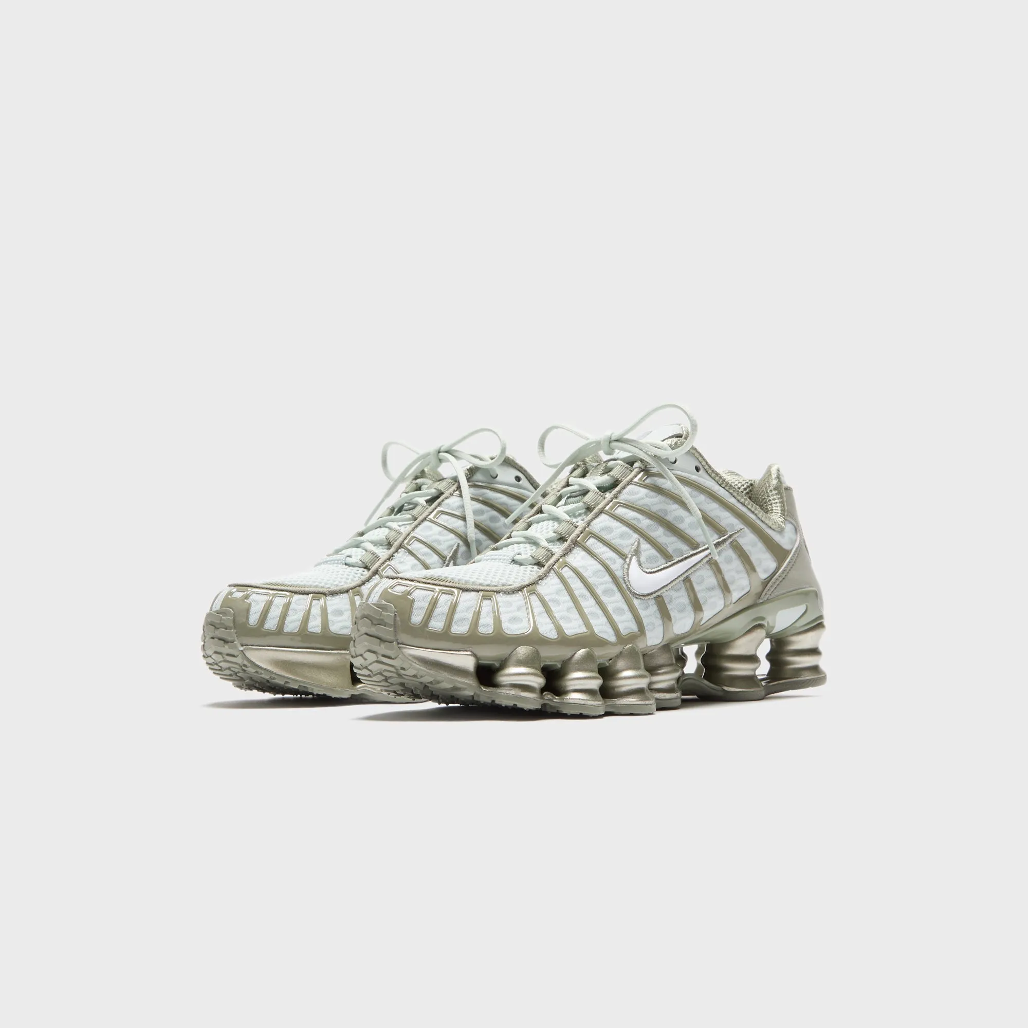 Nike WMNS Shox TL - Light Silver / Light Army / White sold by Kith product image thumbnail 2