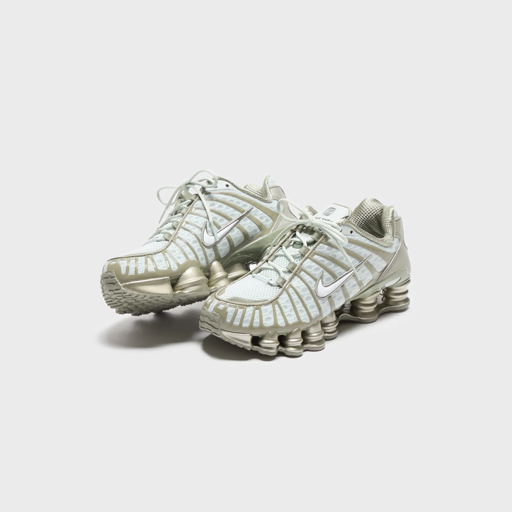 Nike WMNS Shox TL - Light Silver / Light Army / White sold by Kith product image thumbnail 4