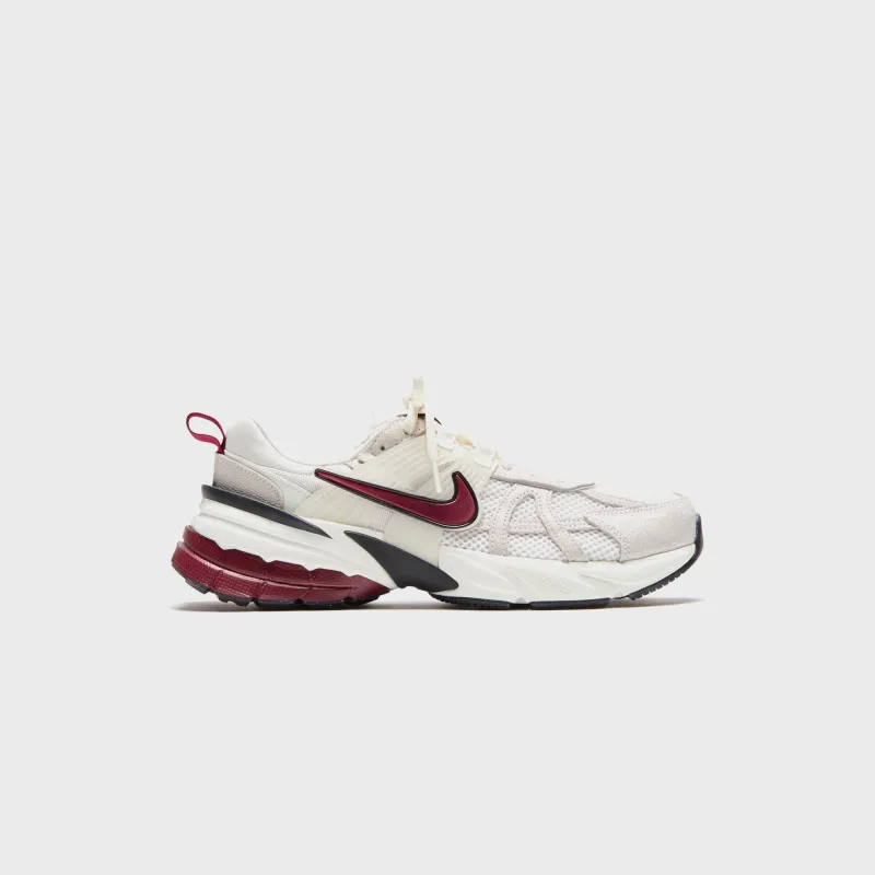 Nike WMNS V2K Run SE - White / Team Red / Black sold by Kith