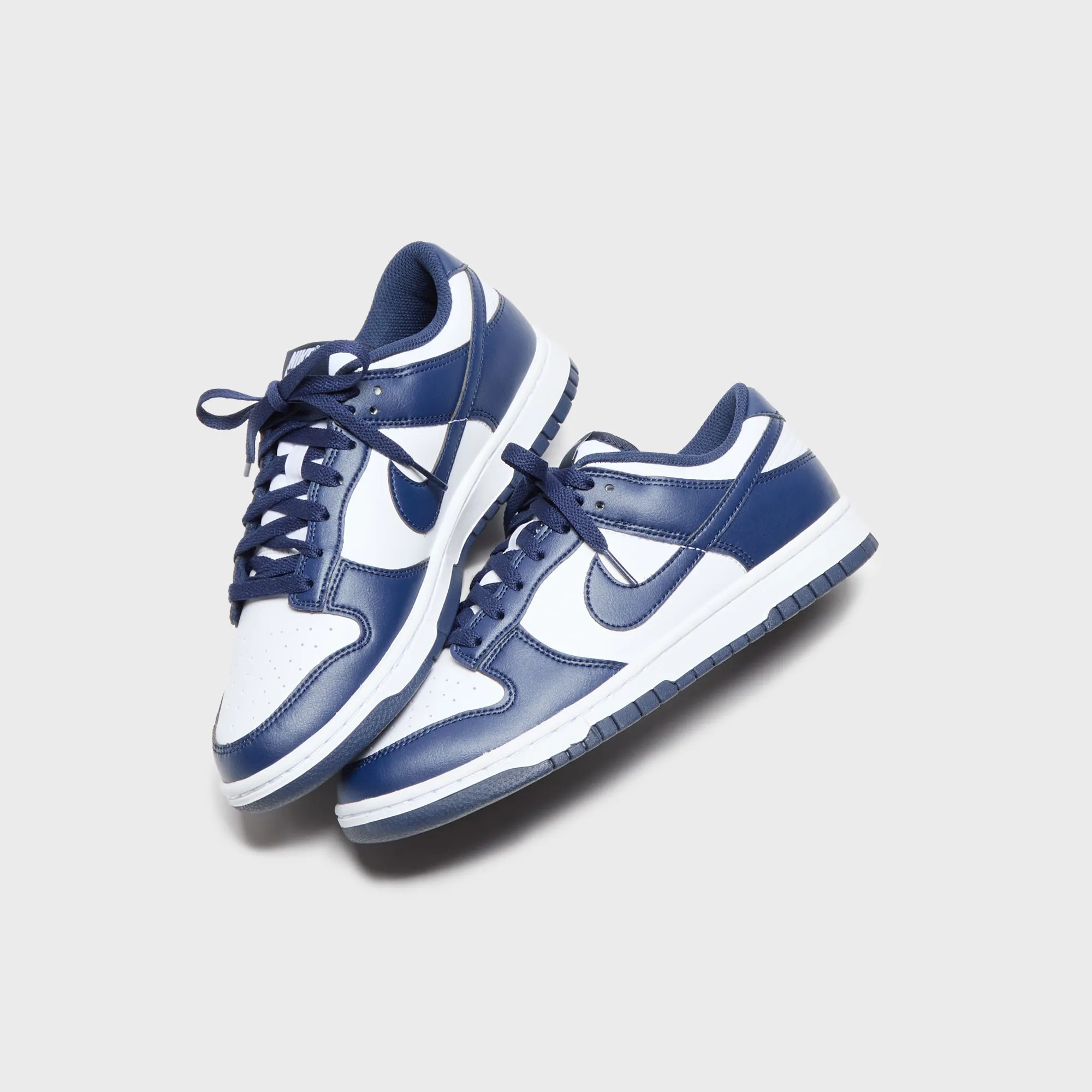 Nike Dunk Low Retro - White / Midnight Navy / White sold by Kith product image thumbnail 4
