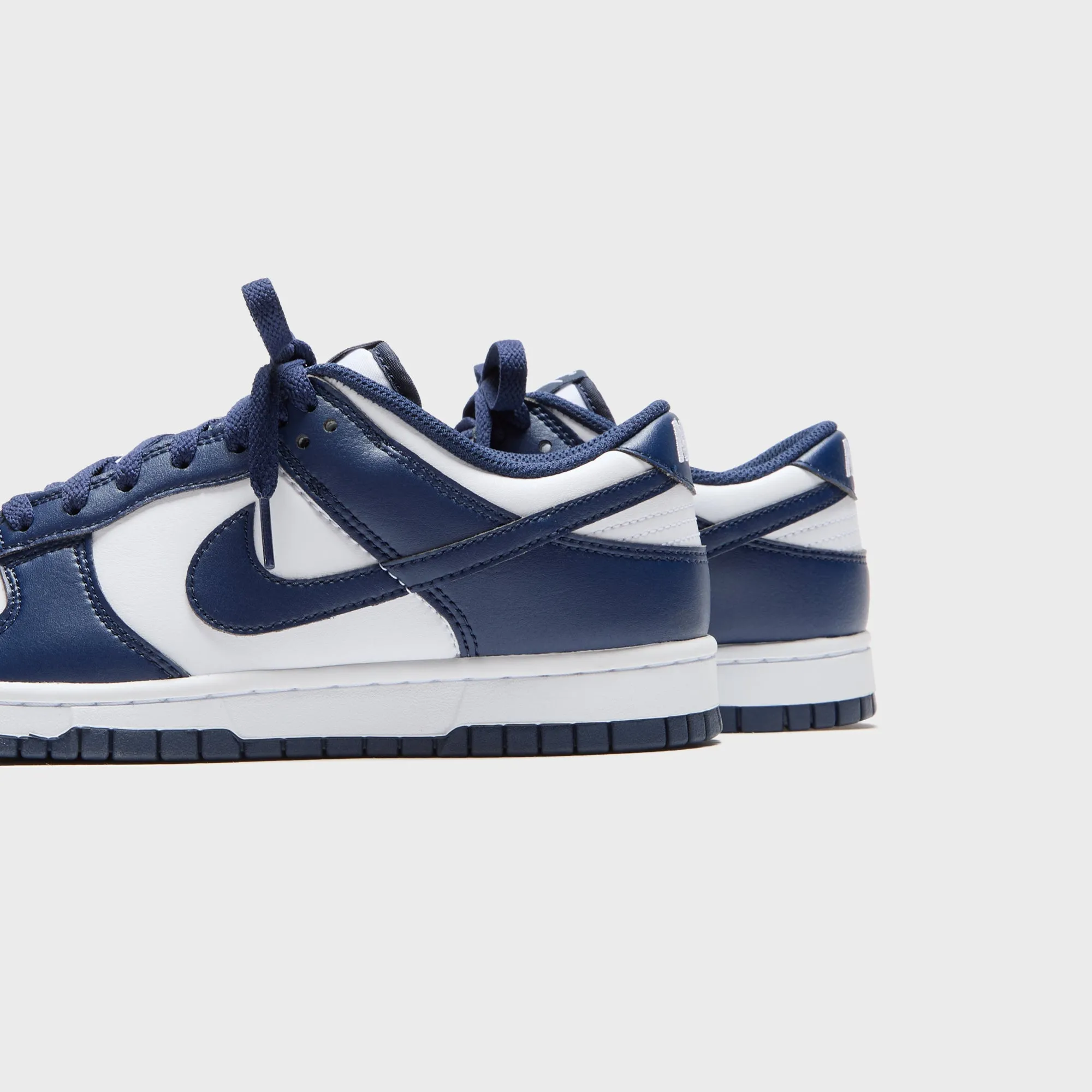 Nike Dunk Low Retro - White / Midnight Navy / White sold by Kith product image thumbnail 3