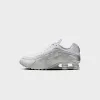 Nike Shox R4 - White / Metallic Silver / White / Bright Crimson sold by Kith