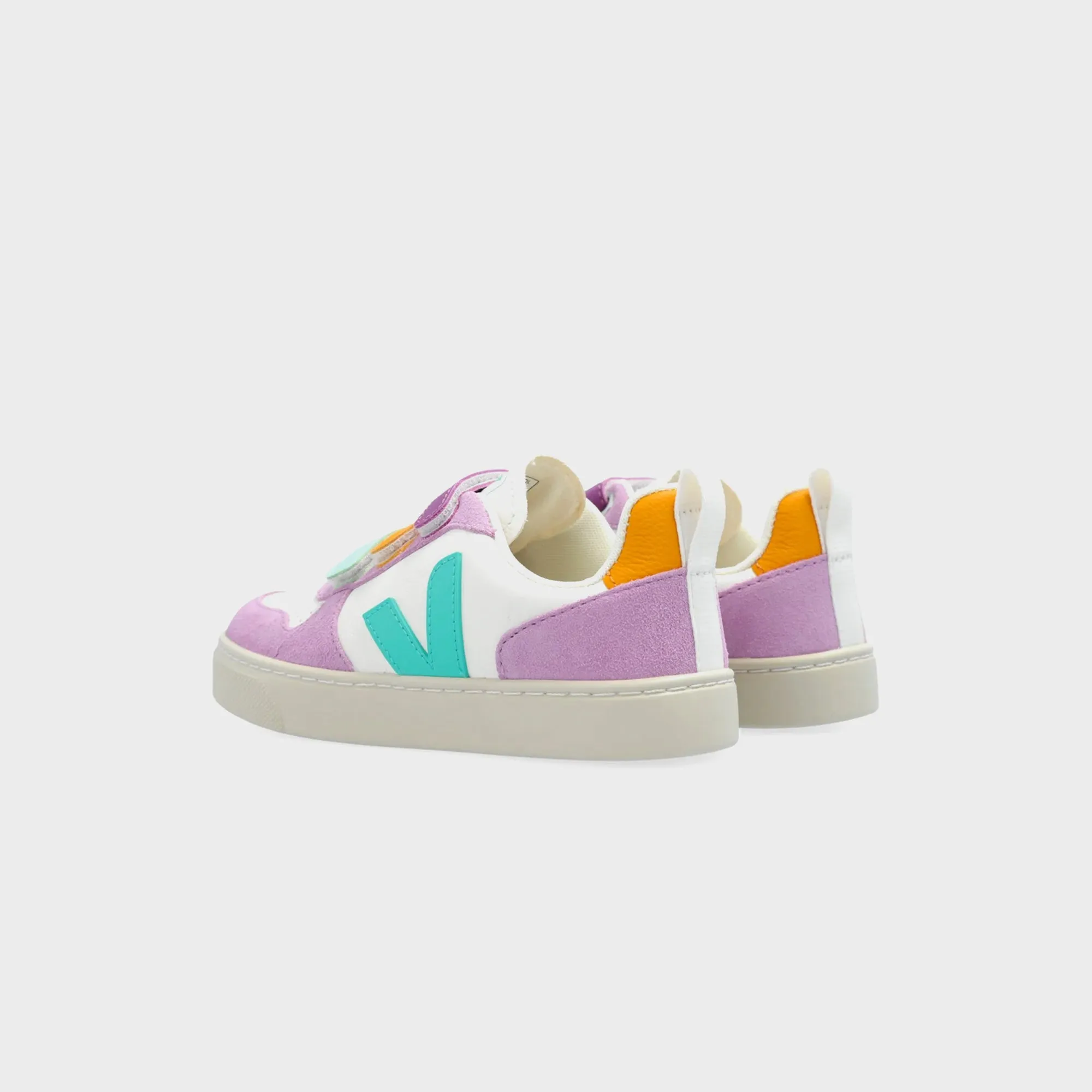 Veja PS V-10 - Extra White / Multico / Fresh Mint sold by Kith product image thumbnail 4
