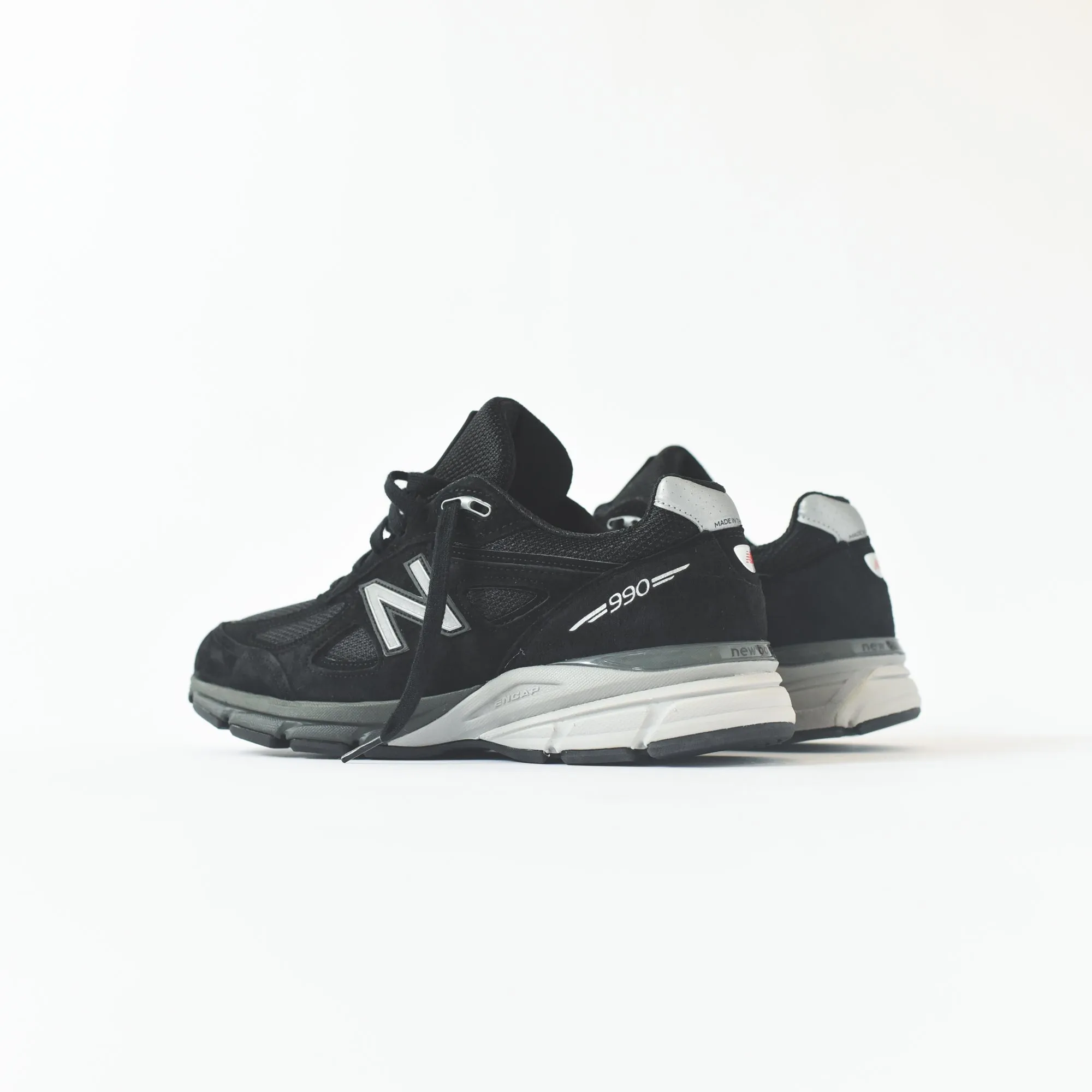 New Balance WMNS Made in USA 990 - Black / Silver sold by Kith product image thumbnail 4