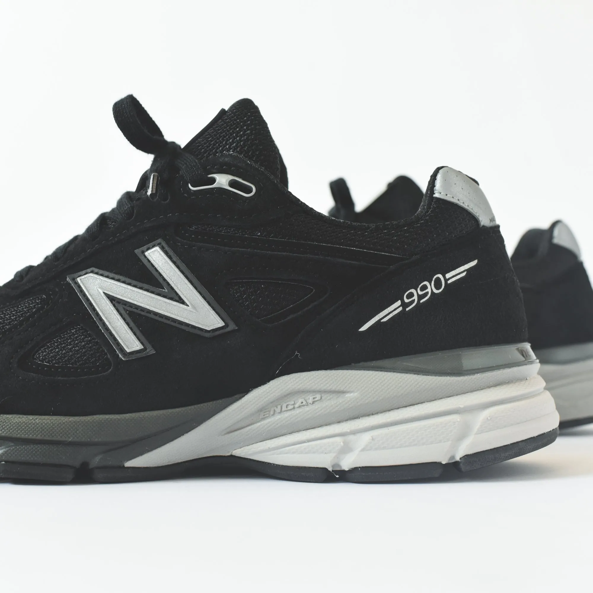New Balance WMNS Made in USA 990 - Black / Silver sold by Kith product image thumbnail 3
