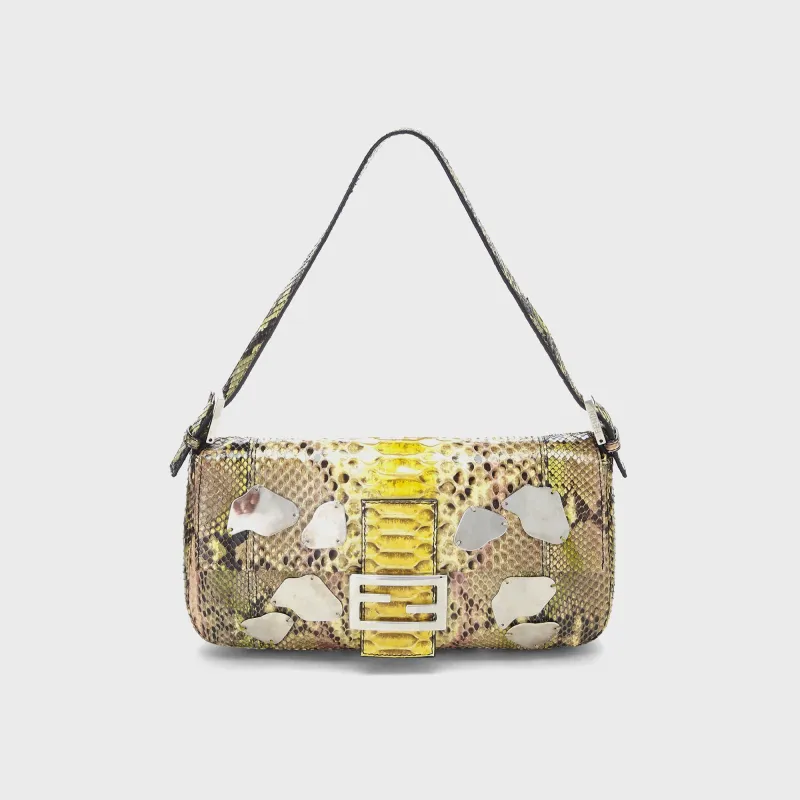 WGACA Fendi Multi Python Baguette - Multi sold by Kith