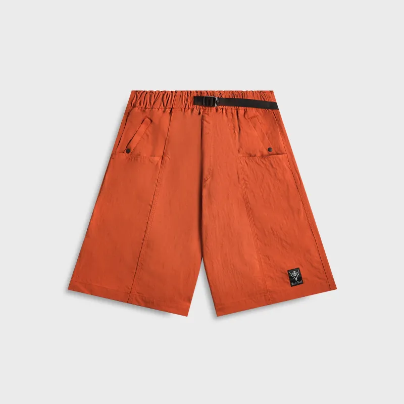 South2 West8 Belted C.S.Short Nylon Taffeta - Orange sold by Kith