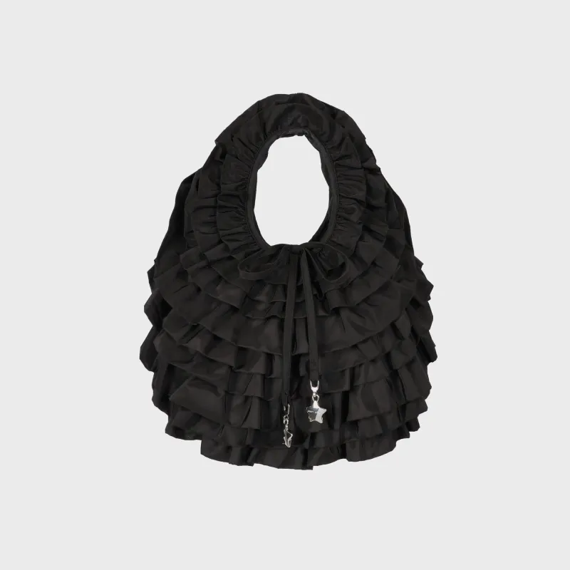 Sandy Liang Napa Bag - Black sold by Kith