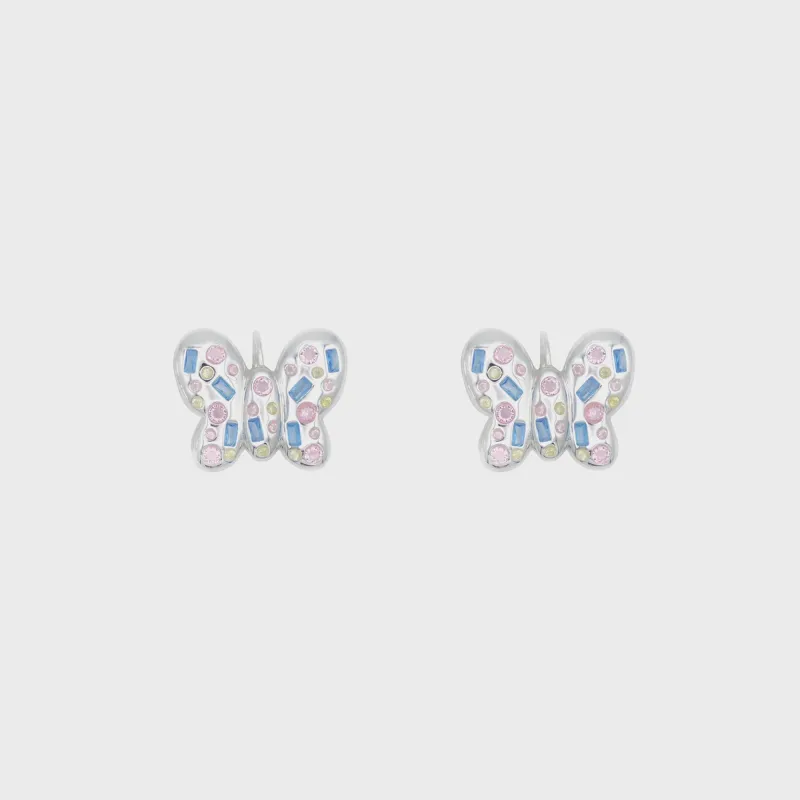 Sandy Liang Nabo Earrings - Silver sold by Kith