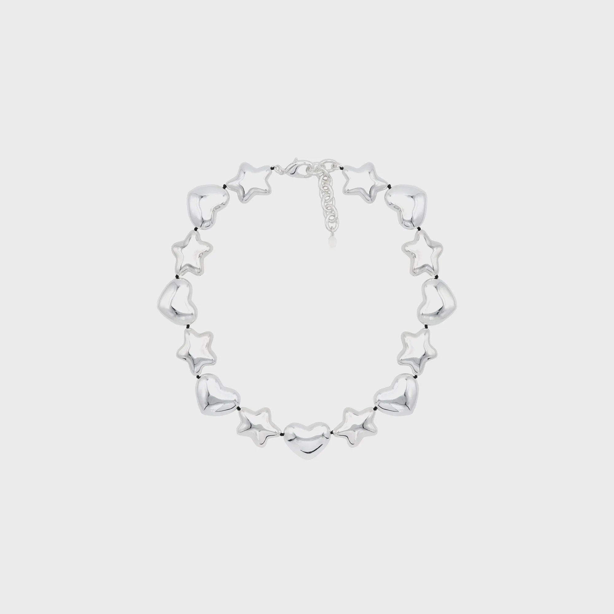 Sandy Liang Beans Necklace - Silver sold by Kith