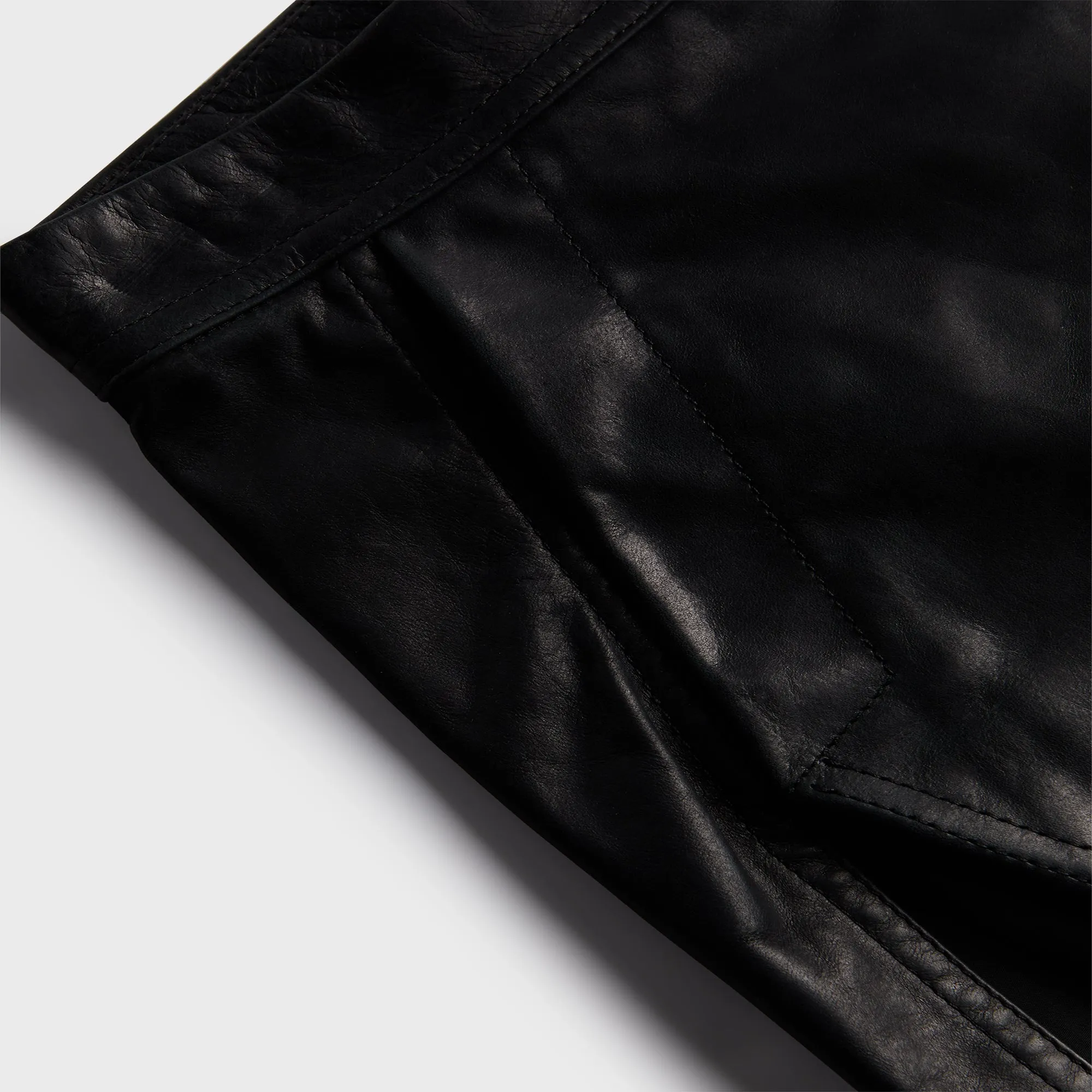 Rick Owens Fog Cutoff Mini Skirt - Black sold by Kith product image thumbnail 3