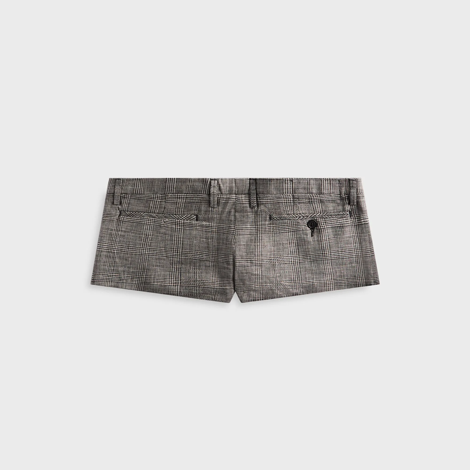 R13 Tailored Micro Short - Black / White Glenplaid sold by Kith product image thumbnail 2