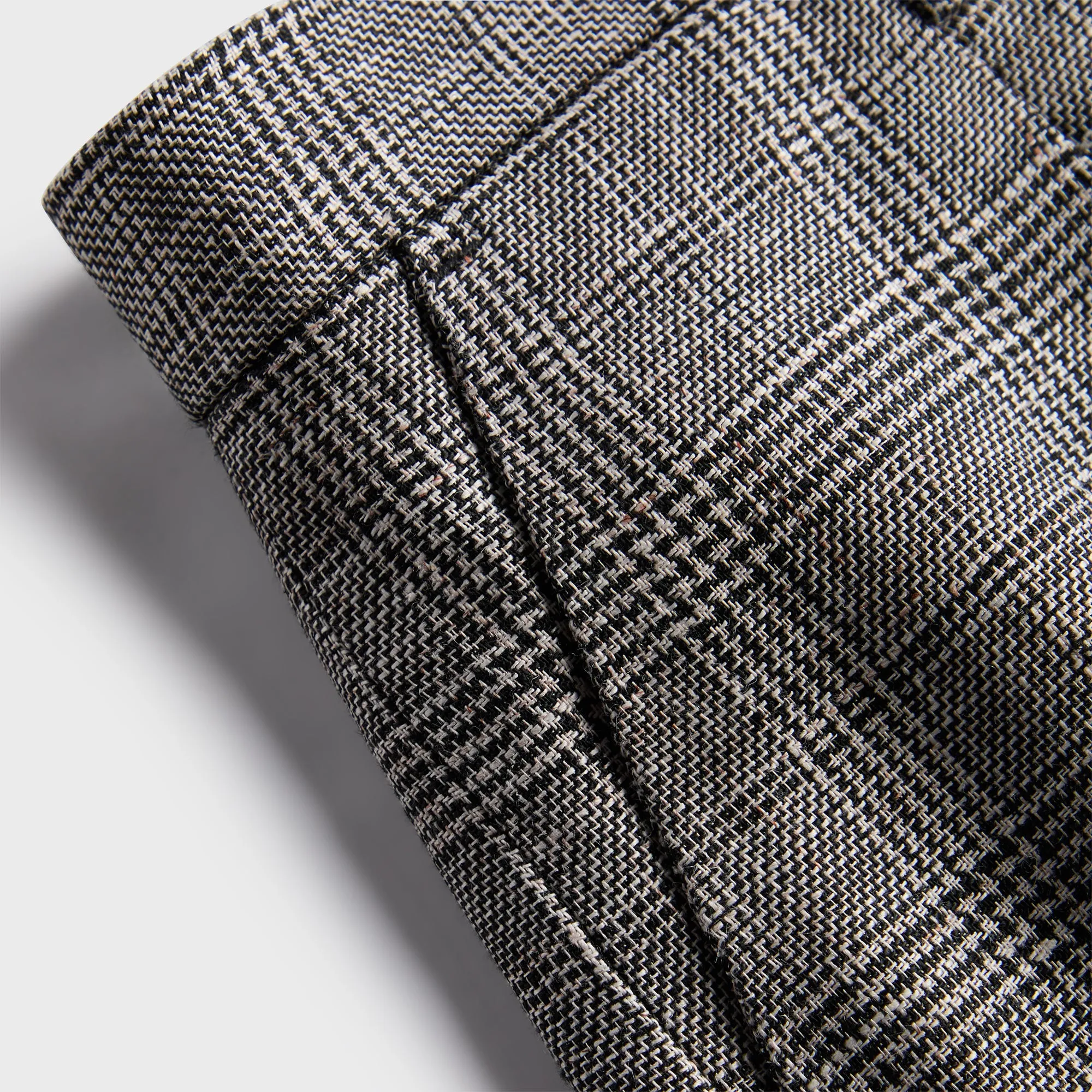 R13 Tailored Micro Short - Black / White Glenplaid sold by Kith product image thumbnail 3