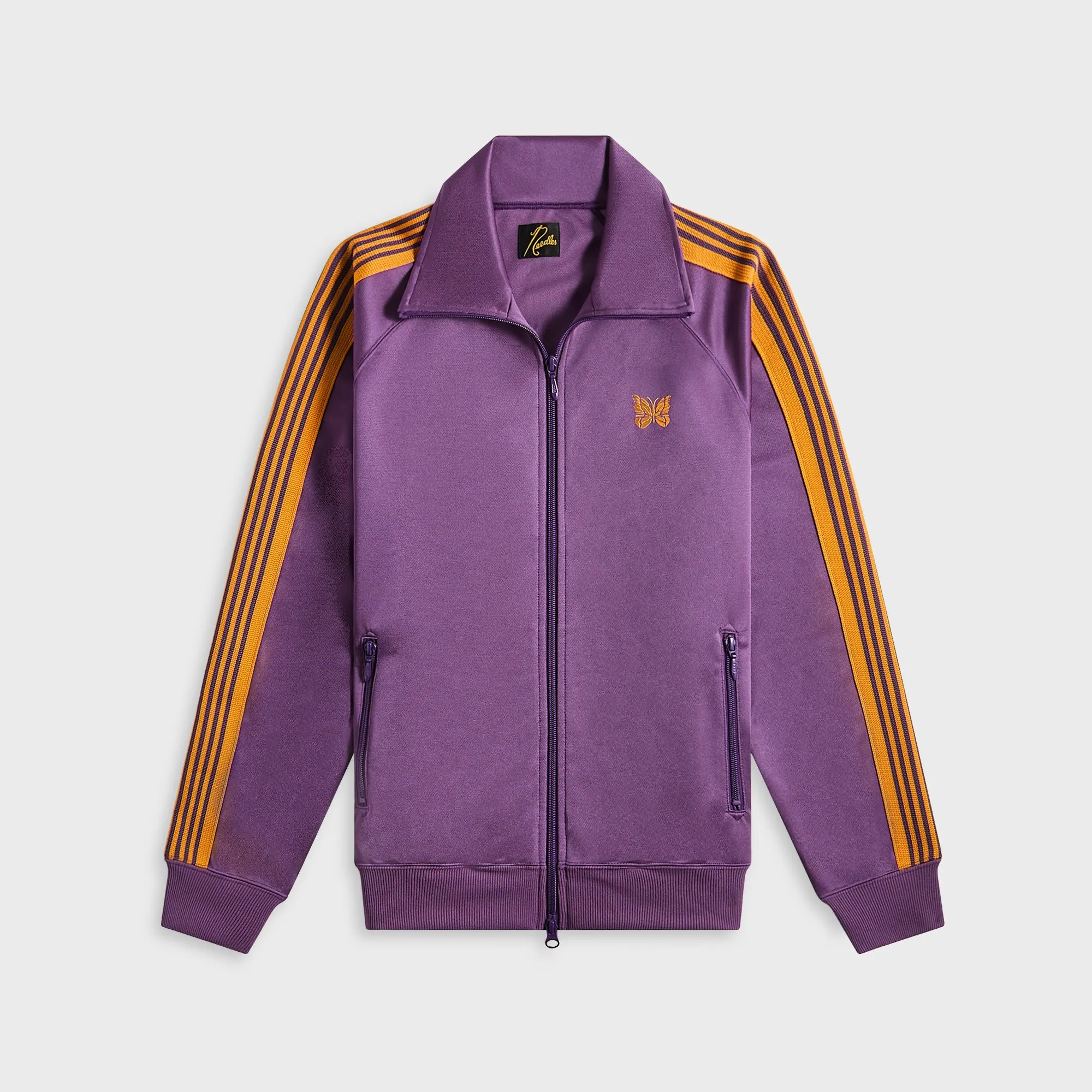 Needles Track Jacket Poly Smooth - Purple sold by Kith