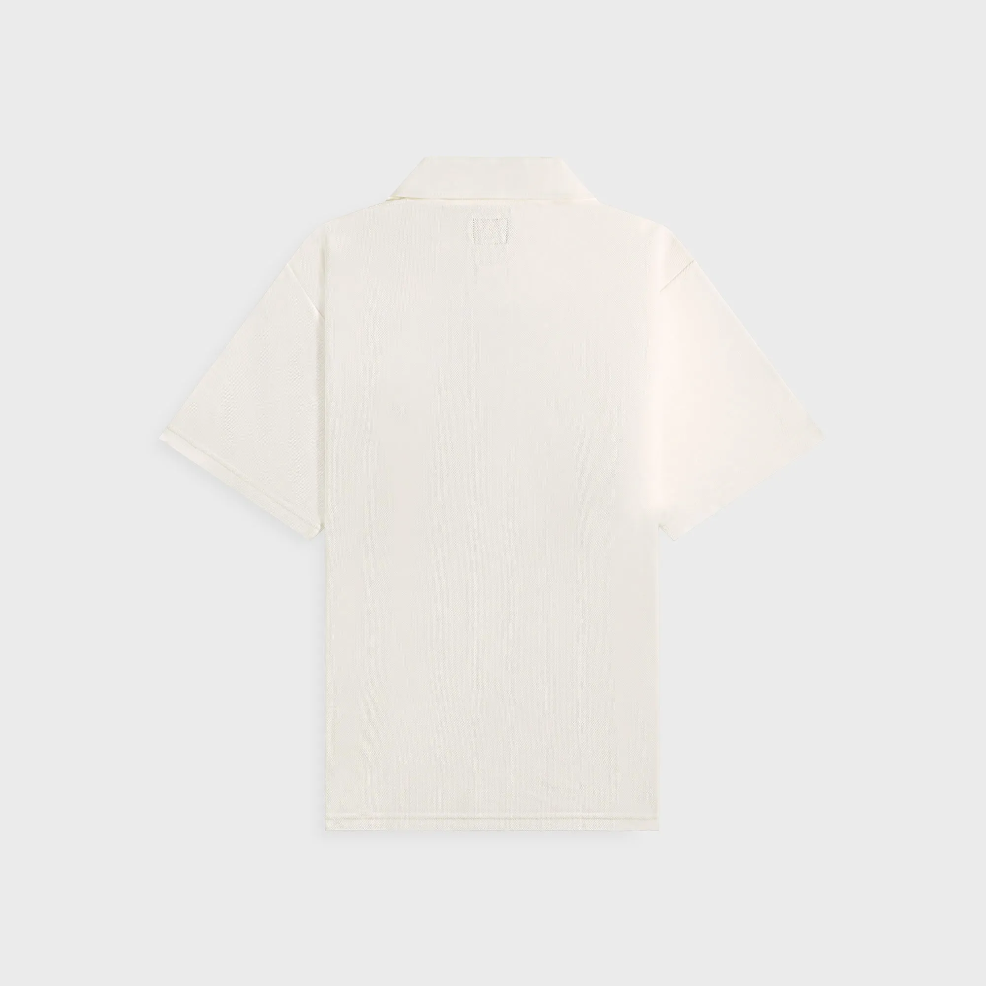 Needles Short Sleeve Polo Shirt Cotton Pique - White sold by Kith product image thumbnail 2