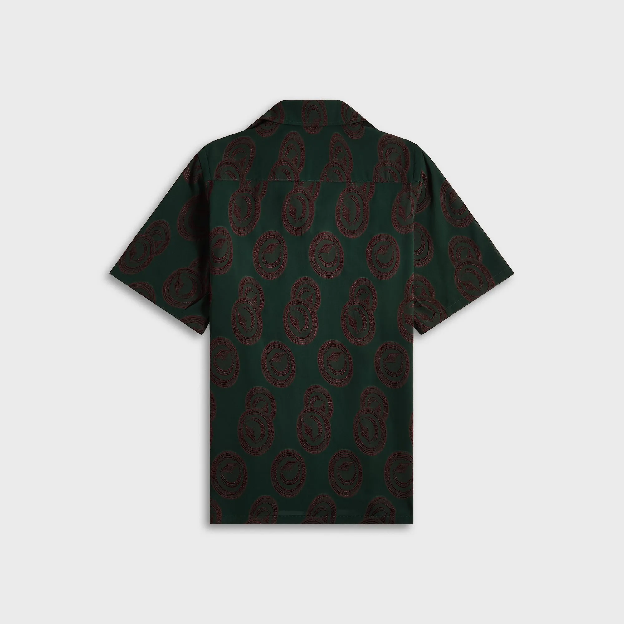 Needles Italian Collar Short Sleeve Shirt - Purple / Green sold by Kith product image thumbnail 2