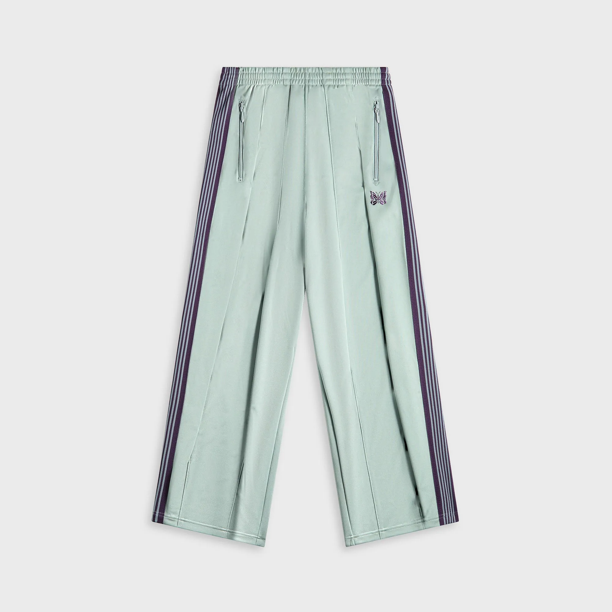 Needles H.D. Track Pant Poly Smooth - Sax sold by Kith