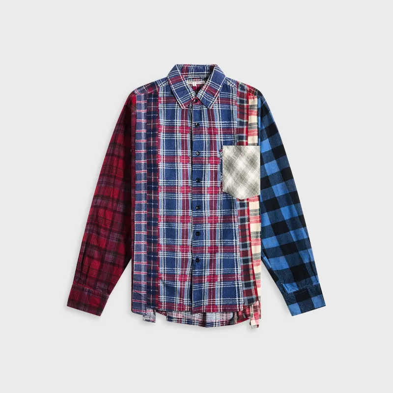 Needles Flannel Shirt 7 Cuts Shirt - Assorted sold by Kith