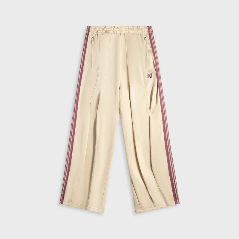 Needles H.D. Track Pant Poly Smooth - Ivory sold by Kith