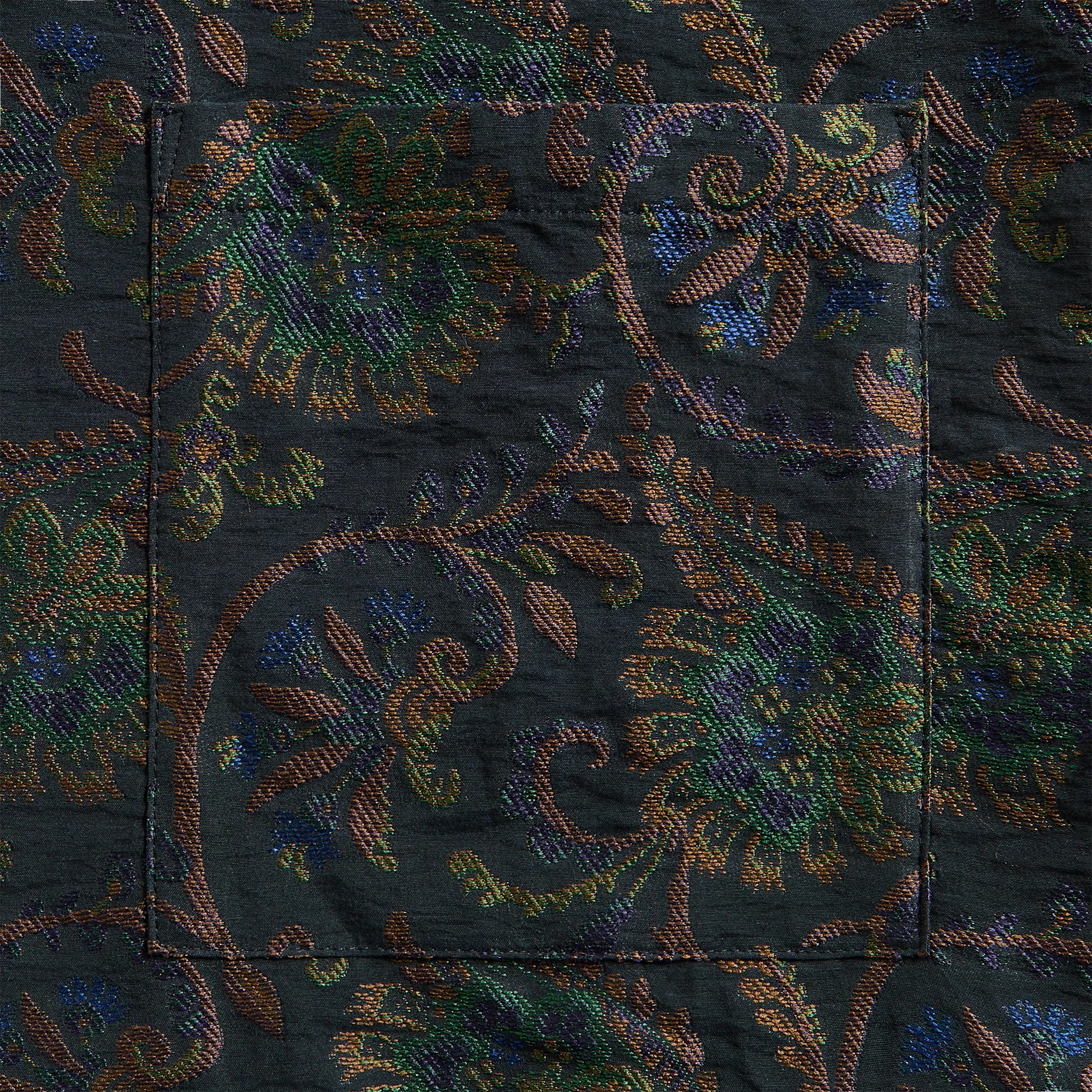 Needles Cabana Shirt - Paisley Jacquard - Navy sold by Kith product image thumbnail 3