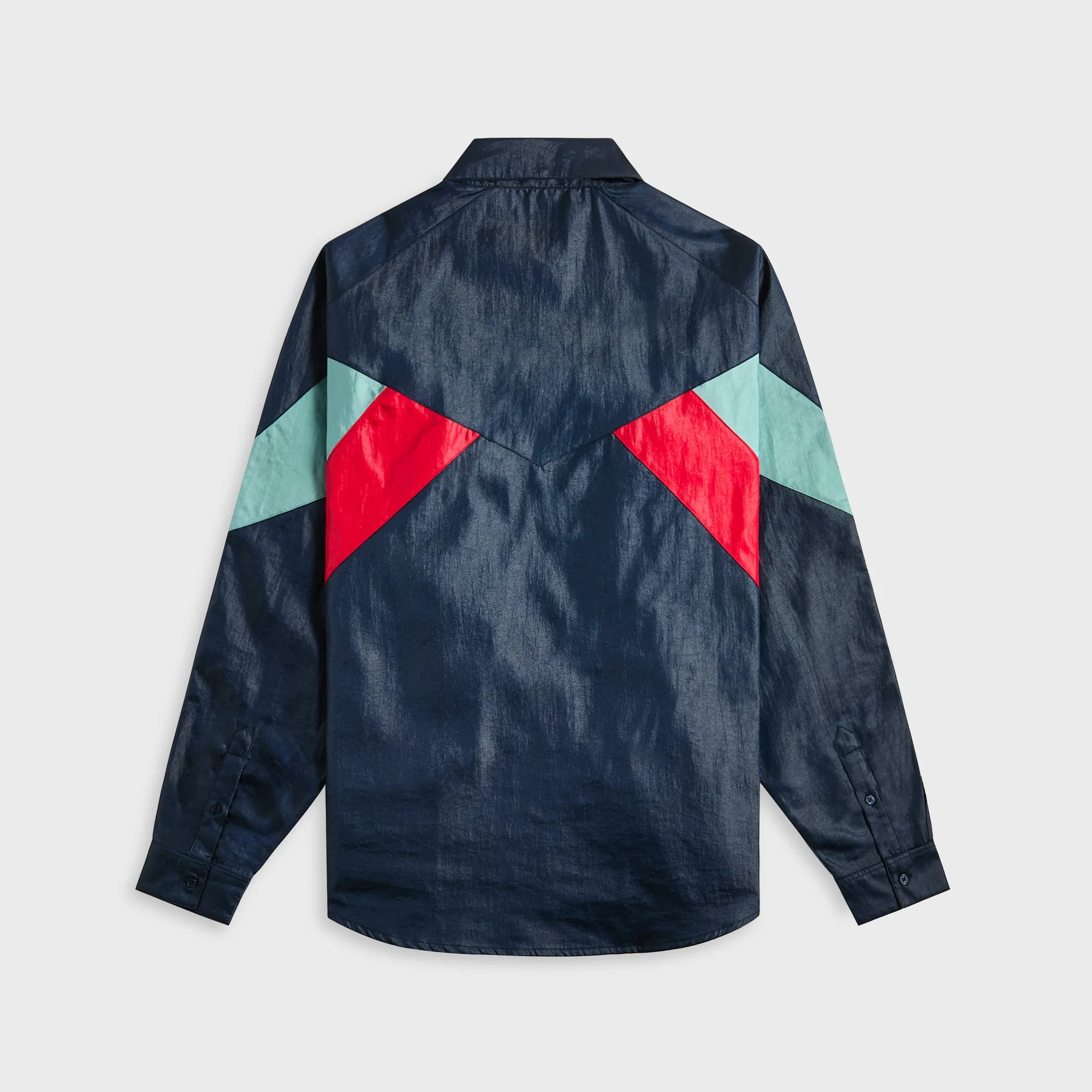 Martine Rose Shirt Track Jacket - Blue Navy sold by Kith product image thumbnail 2