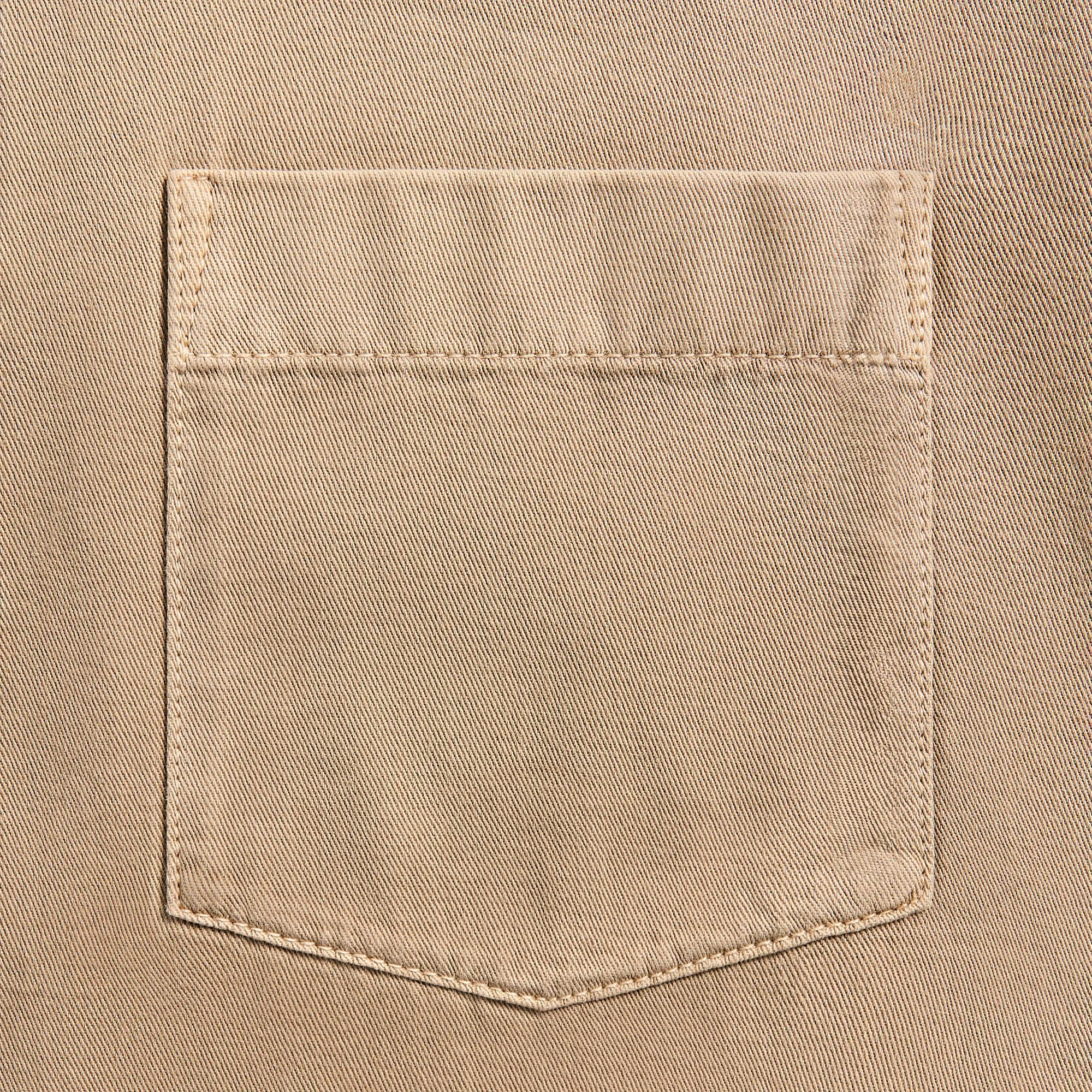 Lemaire Short Sleeve Denim Shirt - Natural Beige sold by Kith product image thumbnail 3