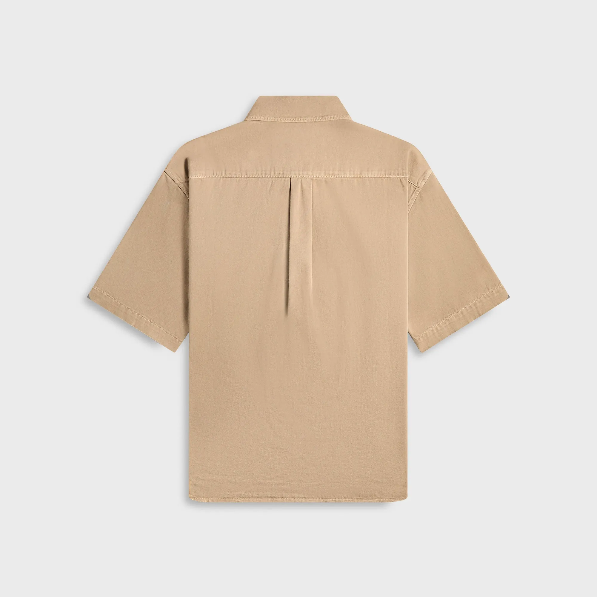 Lemaire Short Sleeve Denim Shirt - Natural Beige sold by Kith product image thumbnail 2