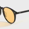 Garrett Leight Clune Sunglasses - Black / Semi Flat Pure Maple sold by Kith