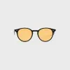 Garrett Leight Clune Sunglasses - Black / Semi Flat Pure Maple sold by Kith