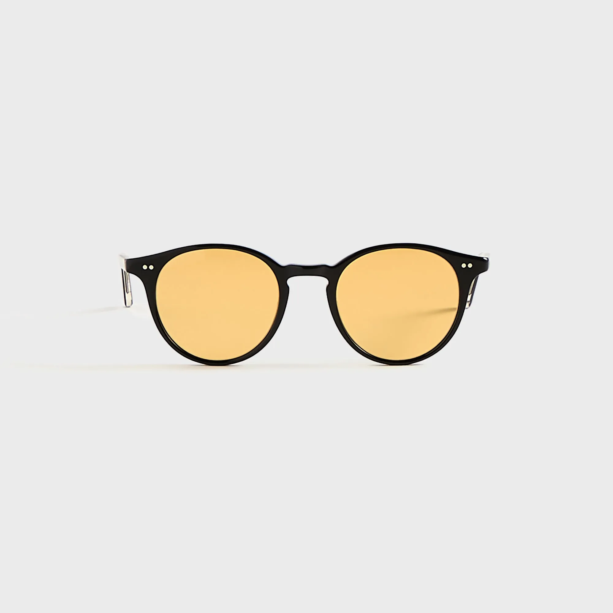 Garrett Leight Clune Sunglasses - Black / Semi Flat Pure Maple sold by Kith