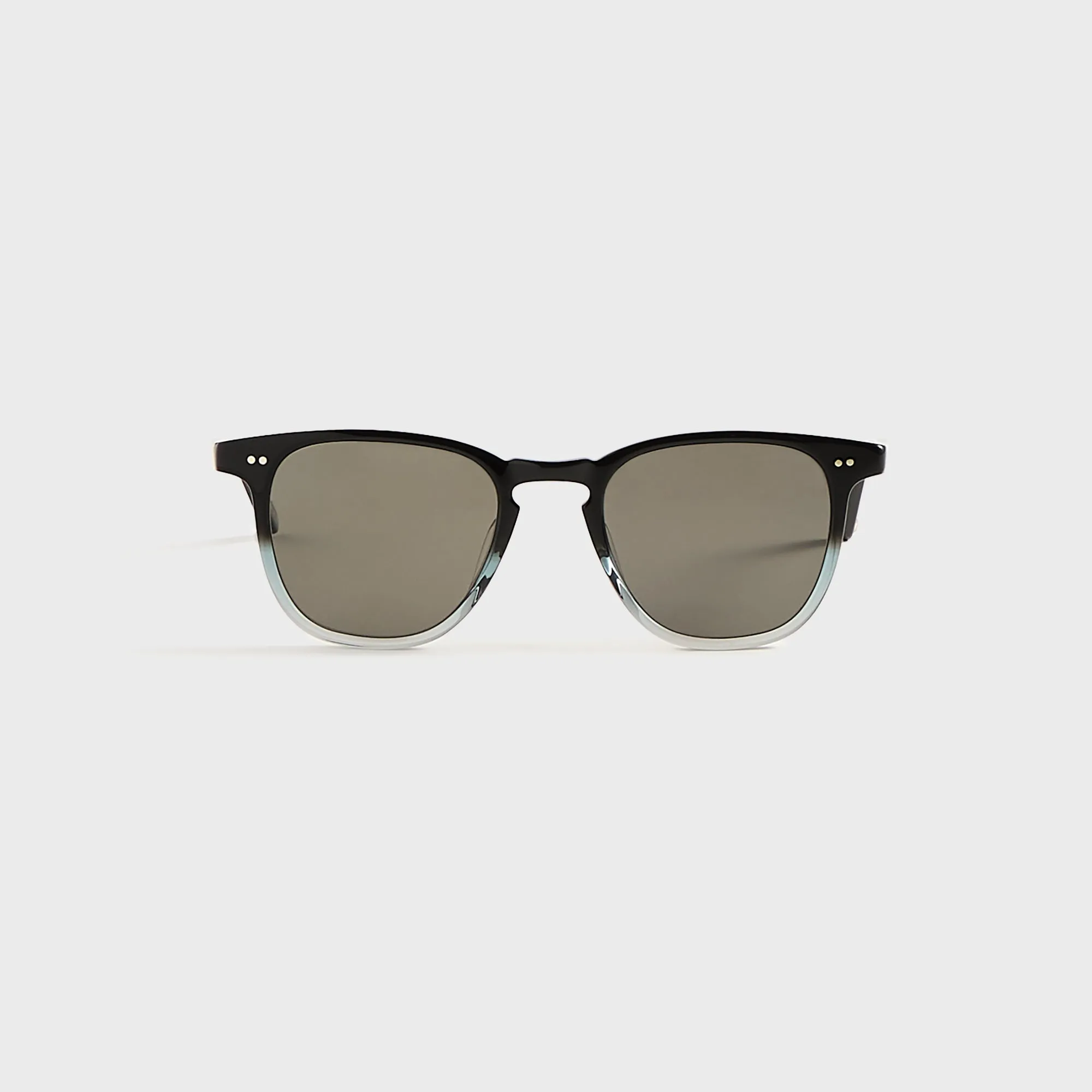 Garrett Leight Brooks Sunglasses - Graphite Fade / Semi Flat Pure Grey Polar sold by Kith
