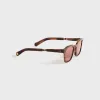 Garrett Leight Adonis Sunglasses - Moth Tortoise Antique Gold / Semi Flat Tahitian Rose sold by Kith