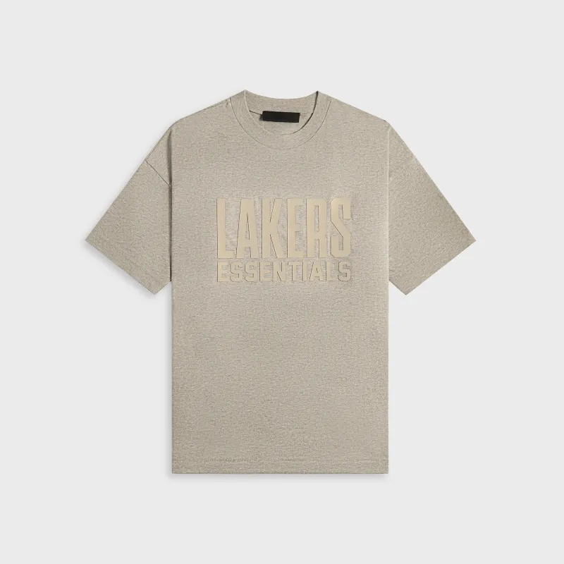 Essentials Tee Lakers Core Jersey - Warm Heather sold by Kith