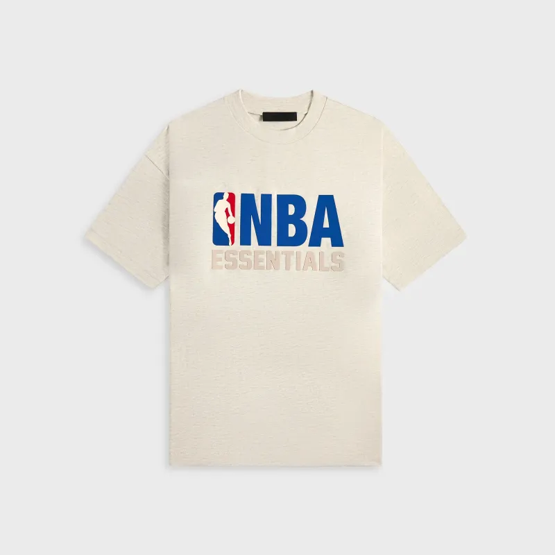 Essentials Tee NBA Core Jersey - Light Heather sold by Kith