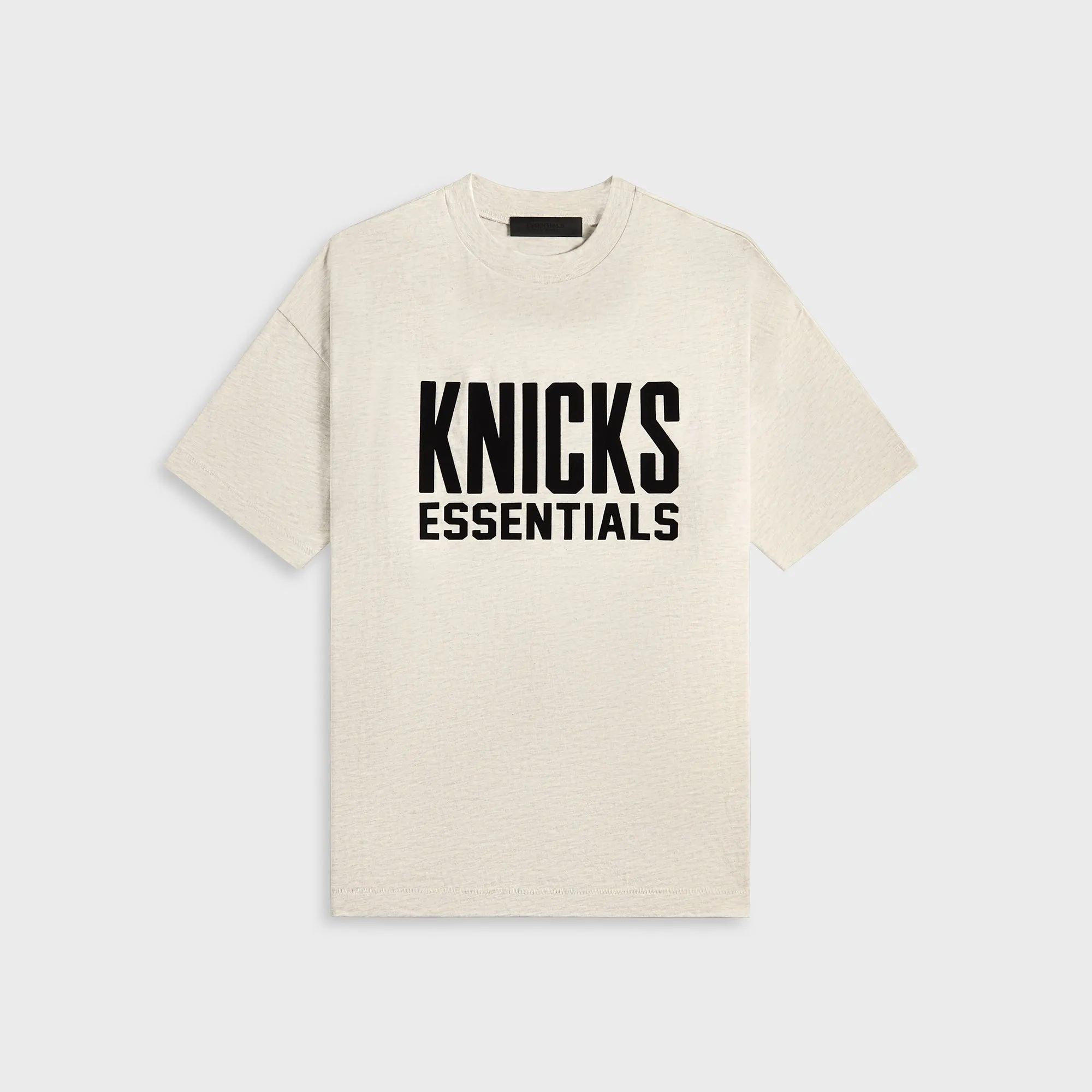 Essentials Tee Knicks Core Jersey - Light Heather sold by Kith