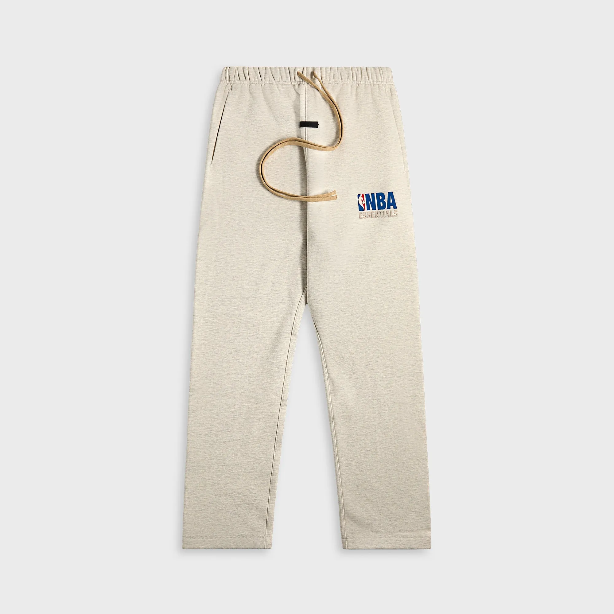 Essentials Relaxed Sweatpants NBA Core Fleece - Light Heather sold by Kith