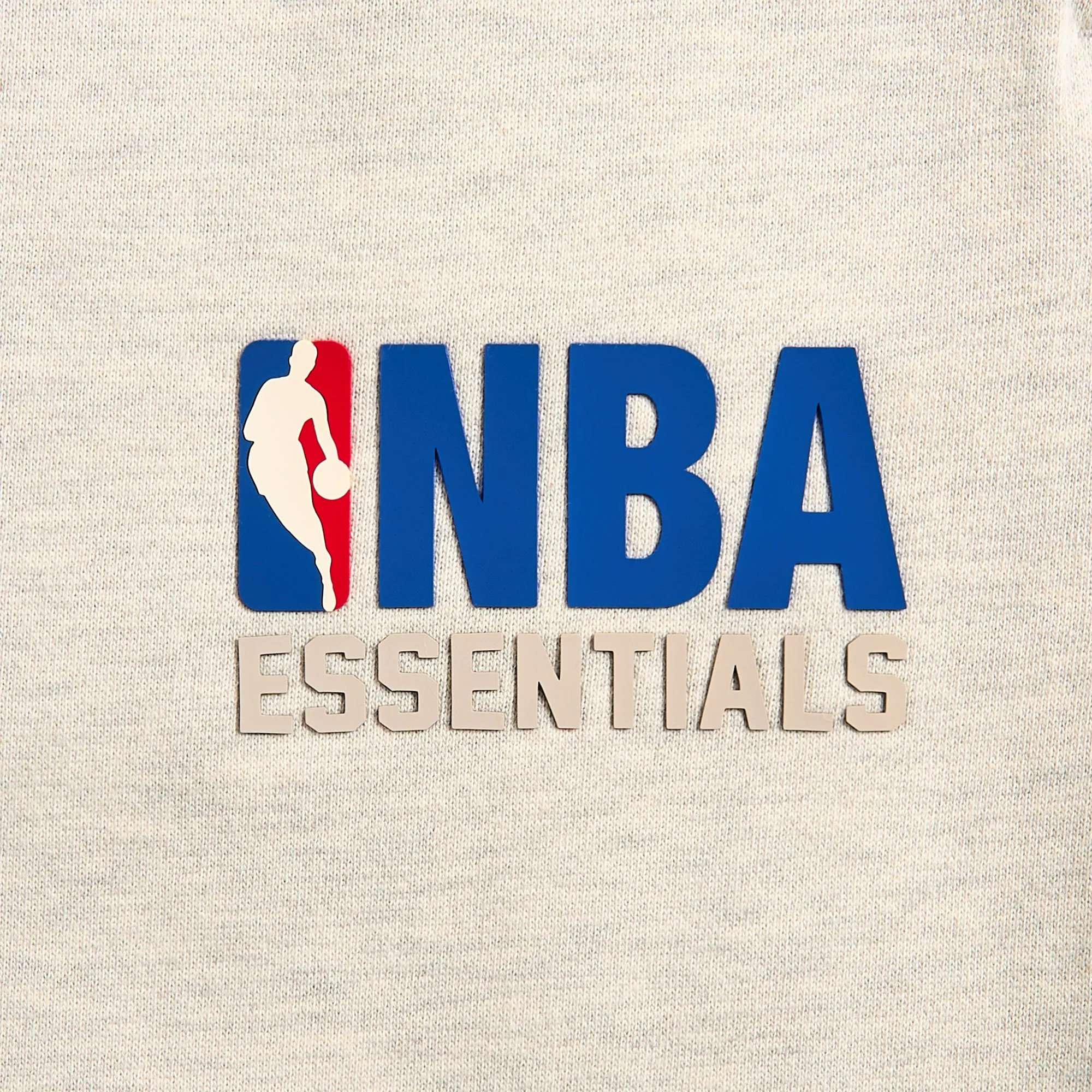 Essentials Relaxed Sweatpants NBA Core Fleece - Light Heather sold by Kith product image thumbnail 3