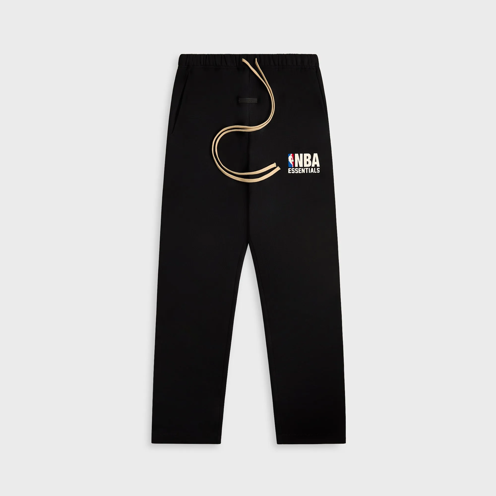 Essentials Relaxed Sweatpants NBA Core Fleece - Black sold by Kith