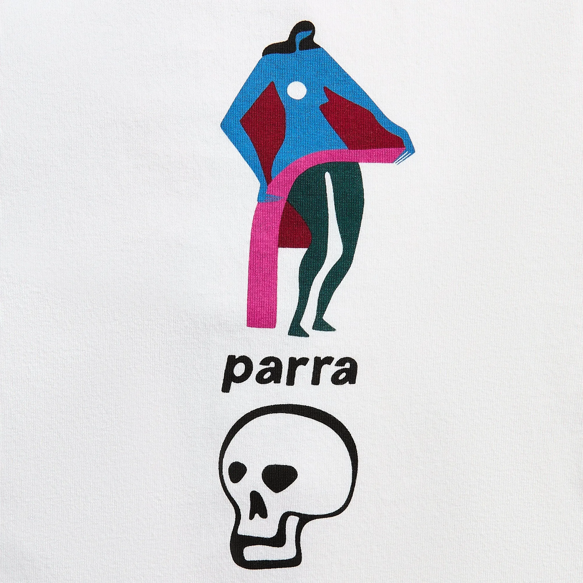 by Parra Lowering The Bar Long Sleeve Tee - White sold by Kith product image thumbnail 3
