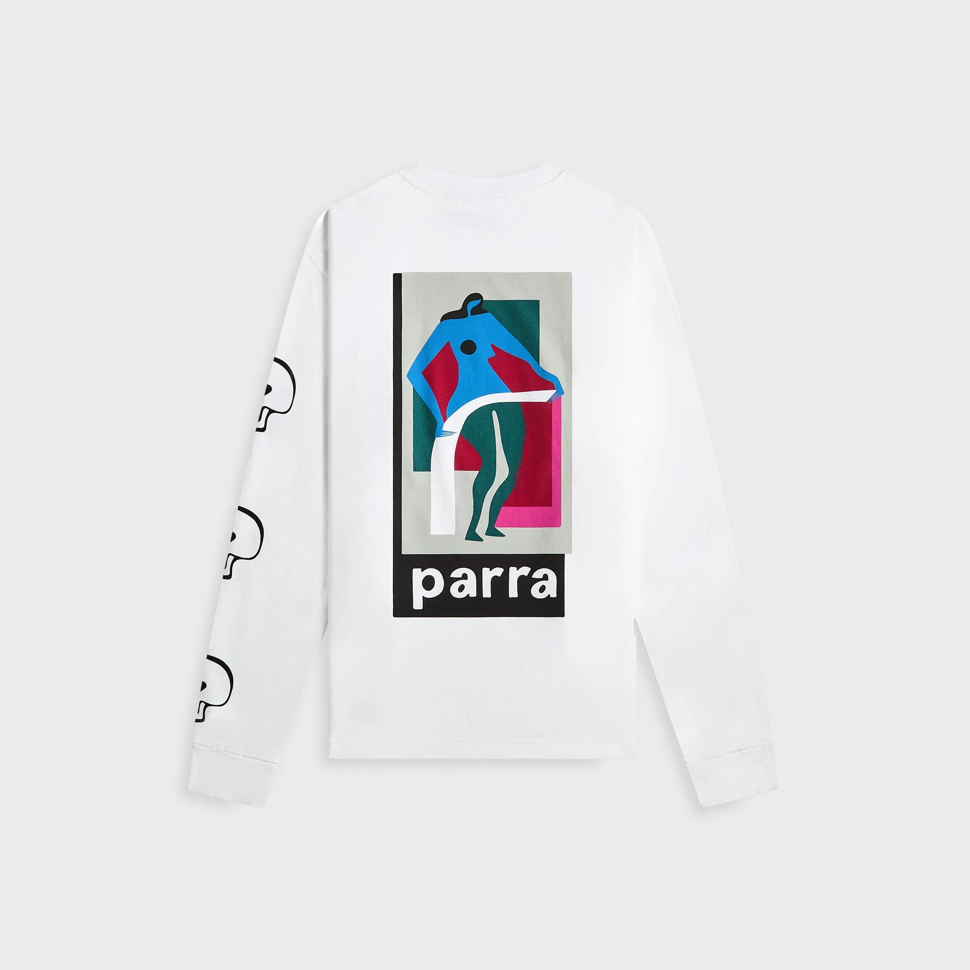 by Parra Lowering The Bar Long Sleeve Tee - White sold by Kith product image thumbnail 2