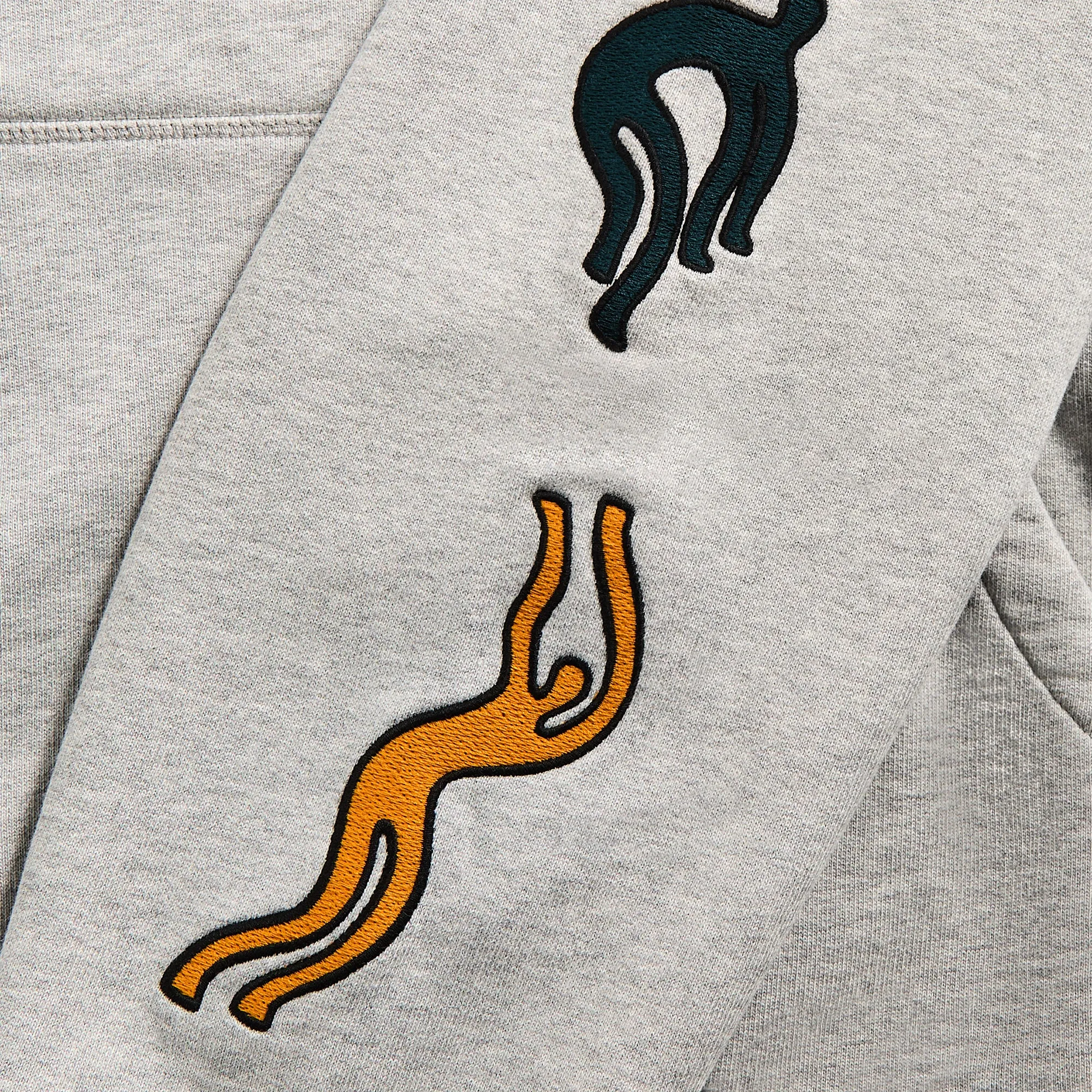 by Parra La Chambre Nuit Hooded Sweatshirt - Heather Grey sold by Kith product image thumbnail 4